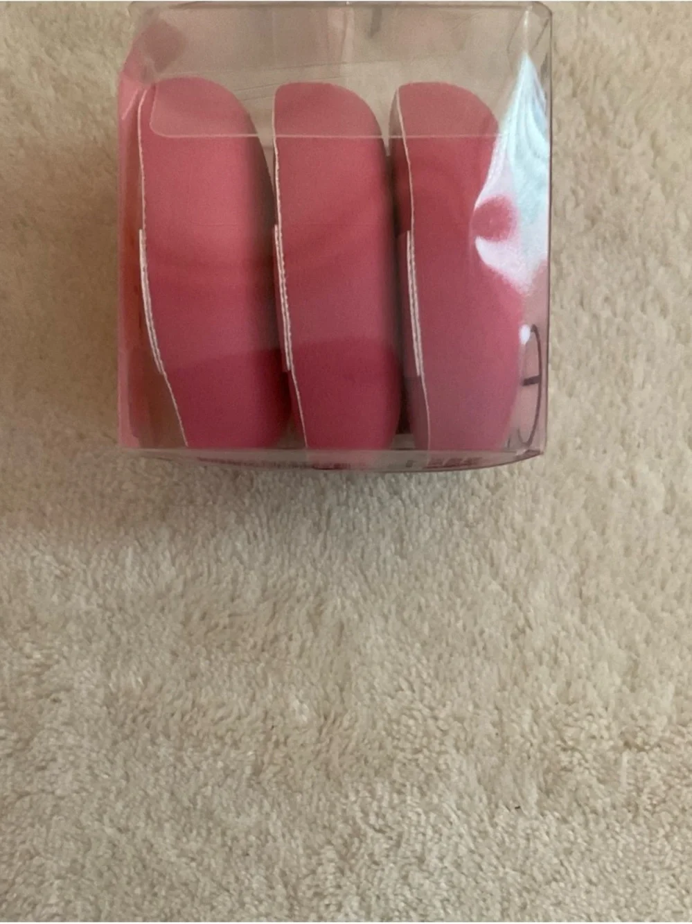 ELF Pink Pillow Puff Concealer Sponge Set of 3